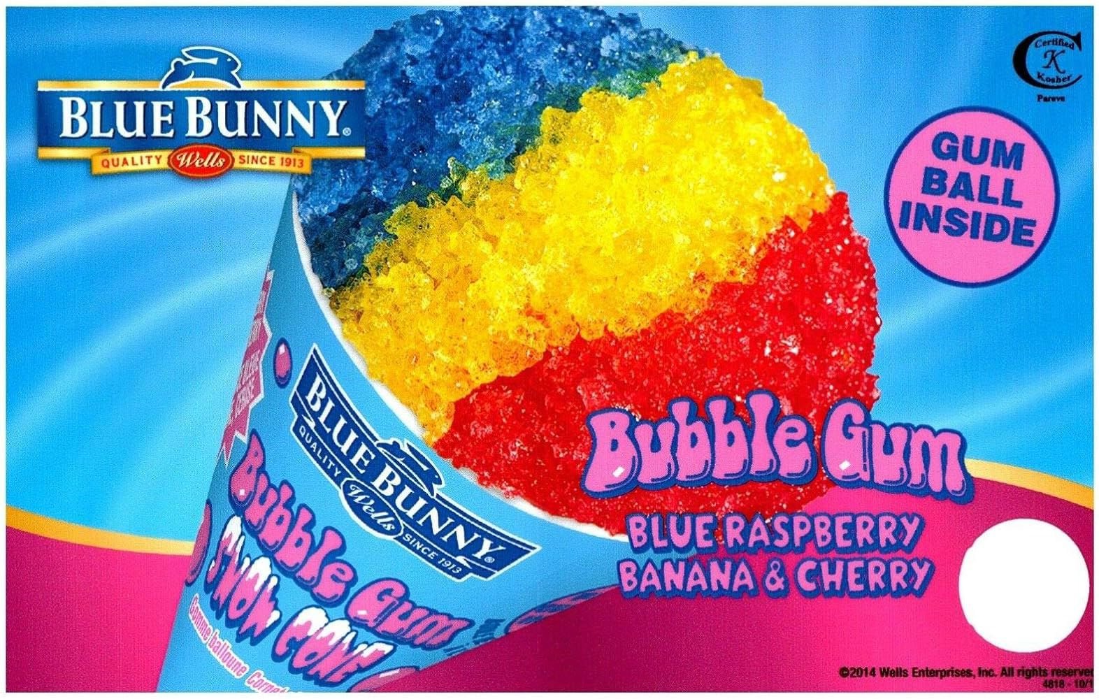 Bubble Gum Snow Cone